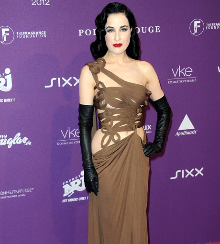 Bauchfrei: Dita Von Teese
