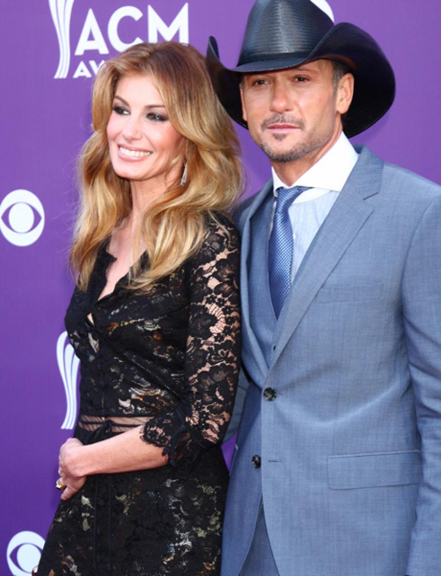 Das Country-Paar: Faith Hill und Ehemann Tim McGraw