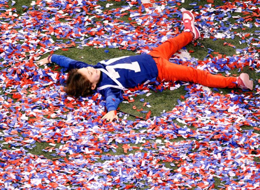 Am Ende siegten die New York Giants!