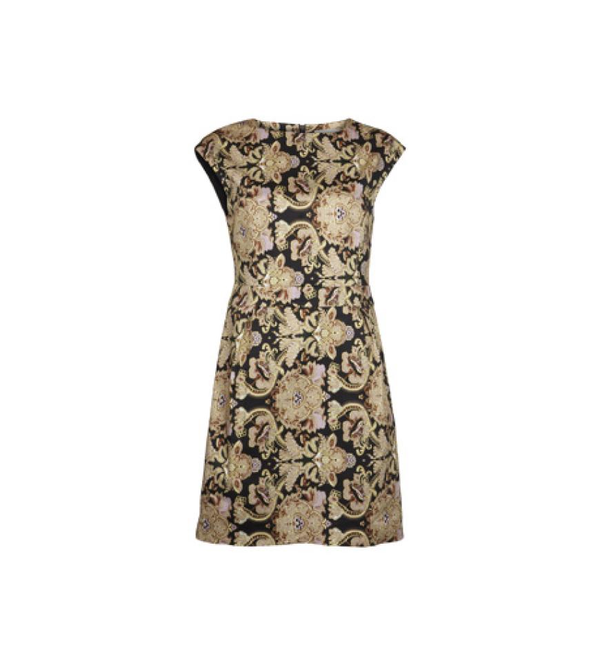 We Love! Brokat-Etuikleid von Vila, ca. 50 Euro