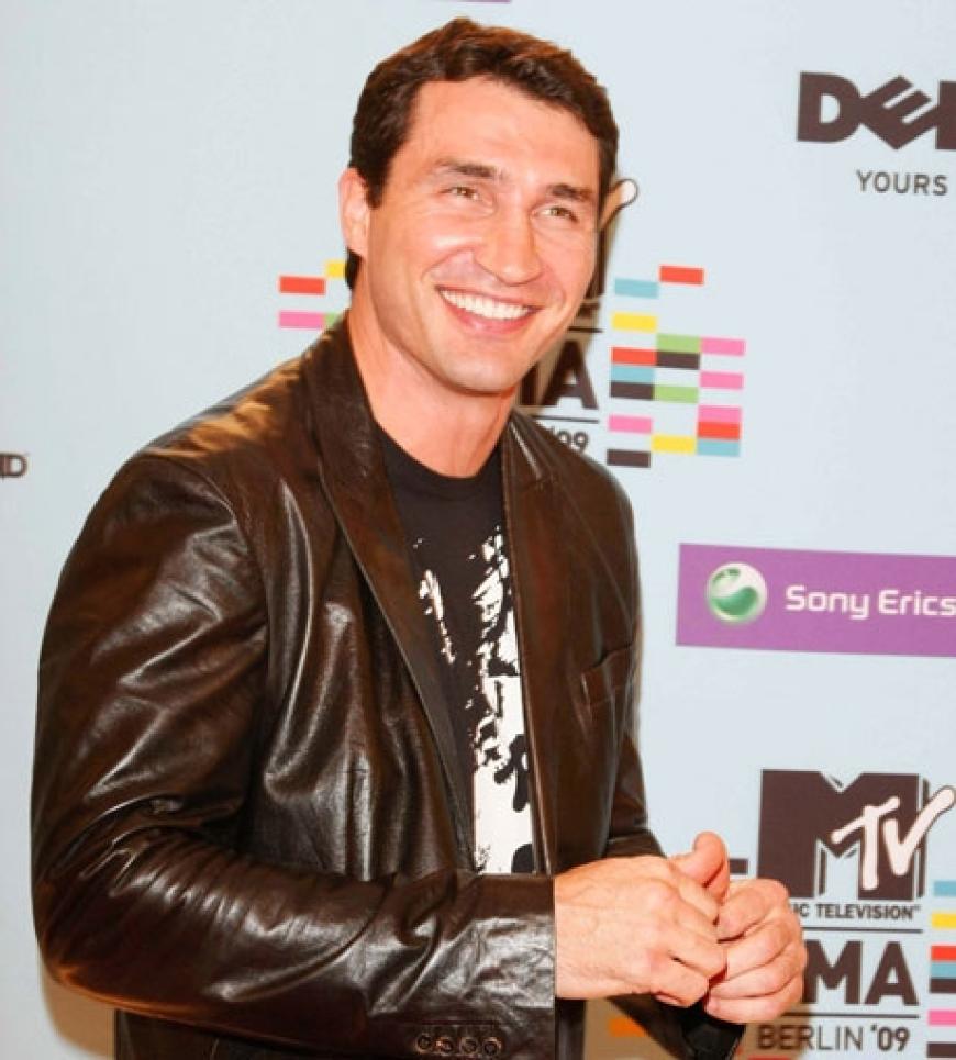 Nicht nur Musikstars kamen zu den EMAs. Auch Boxer Wladimir Klitschko ließ sich dieses Vergnügen nicht nehmen