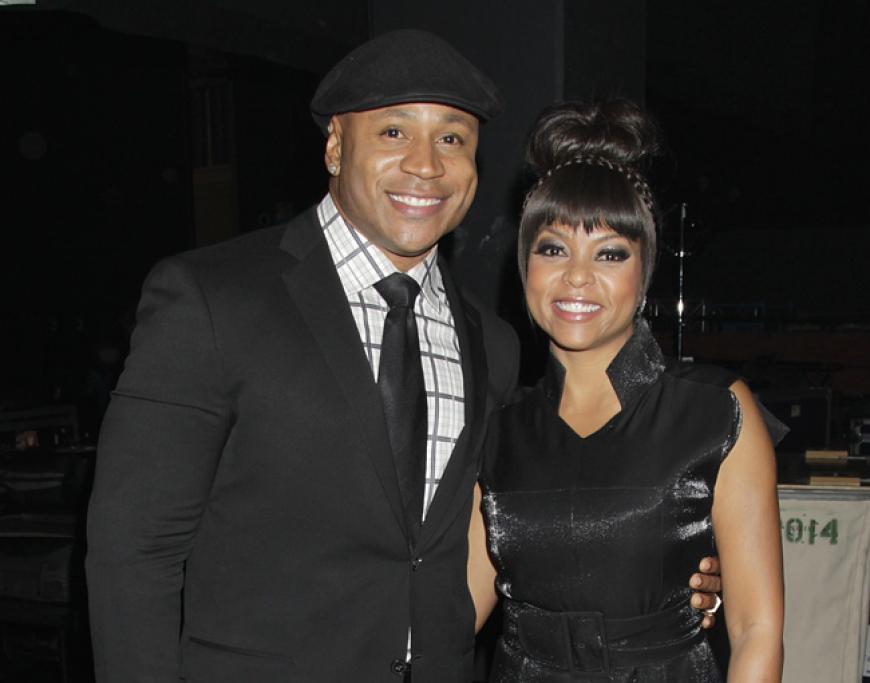 Der Rapper posierte mit´ Taraji P. Henson´