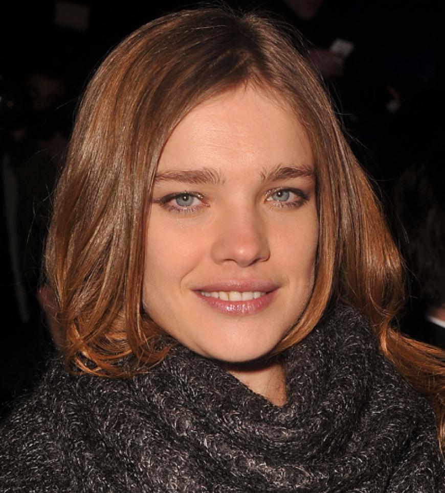 Das russische Topmodel Natalia Vodianova in Paris