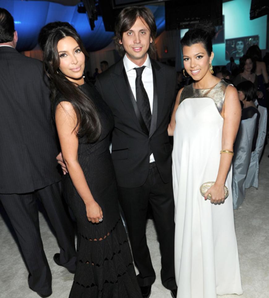 Kim Kardashian, Jonathan Cheban, Kourtney Kardashian