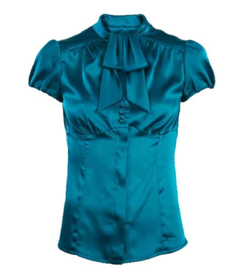 Schluppenbluse von Mango,
ca. 30 Euro