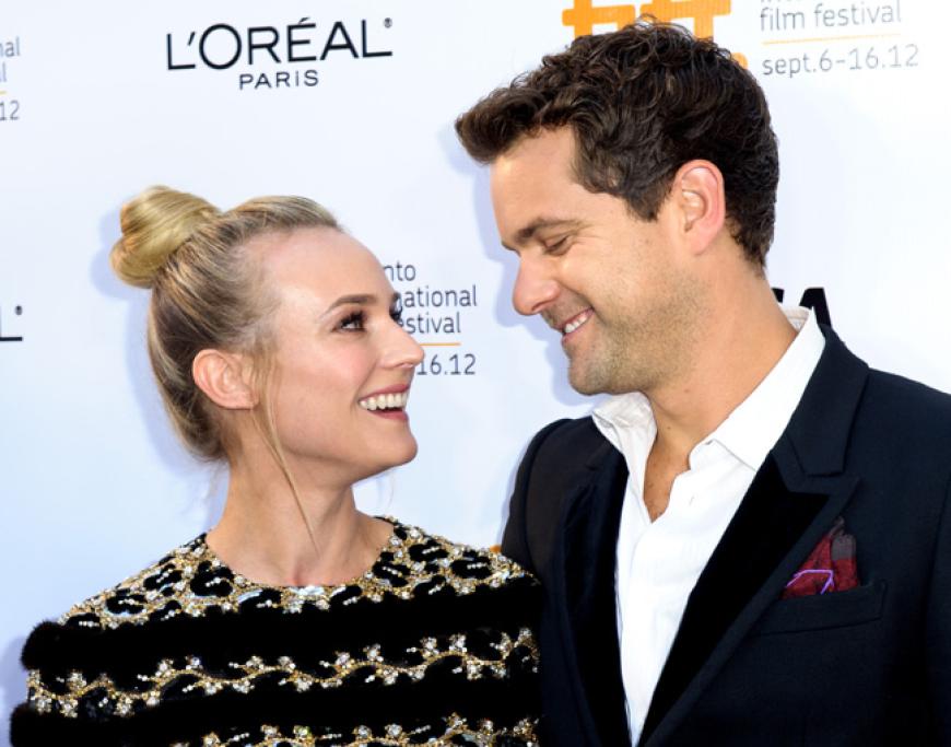 Da strahlt sie: Diane mit ihrem Liebsten Joshua Jackson
