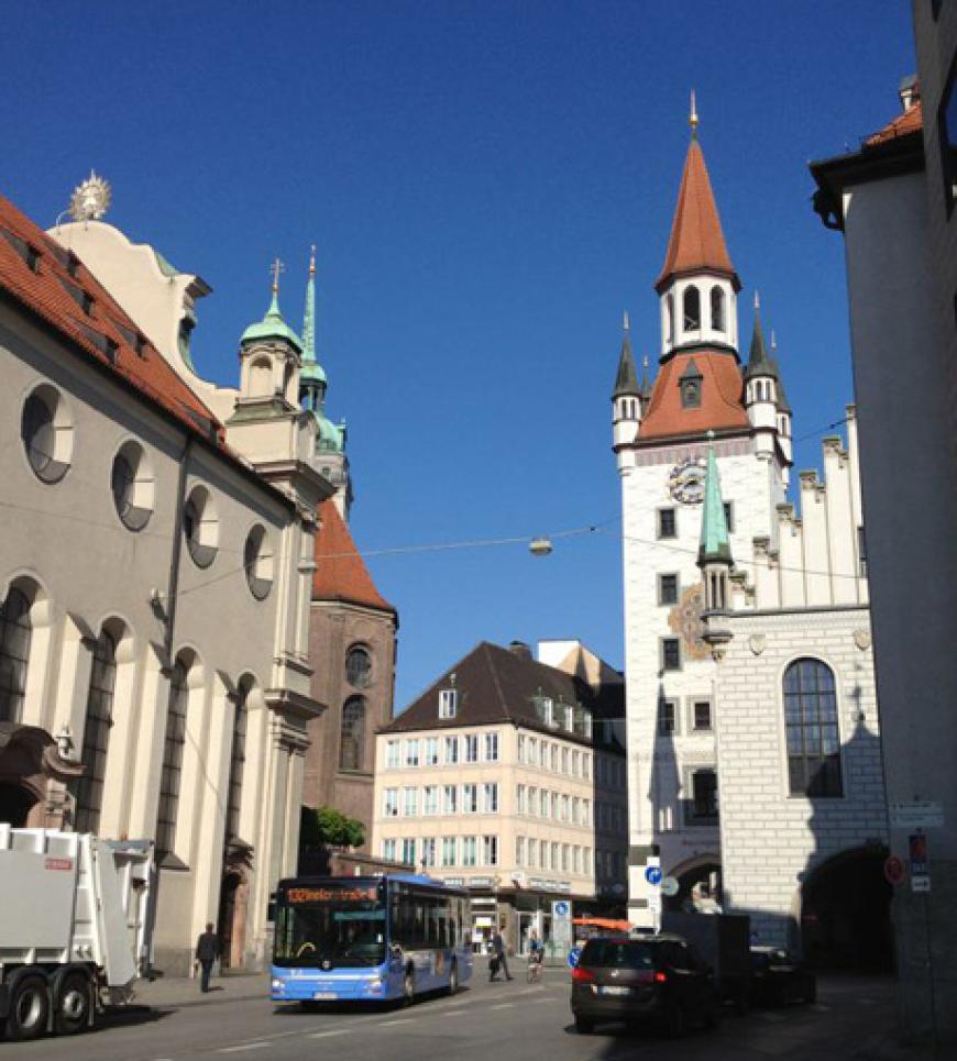 Das schöne, sonnige München