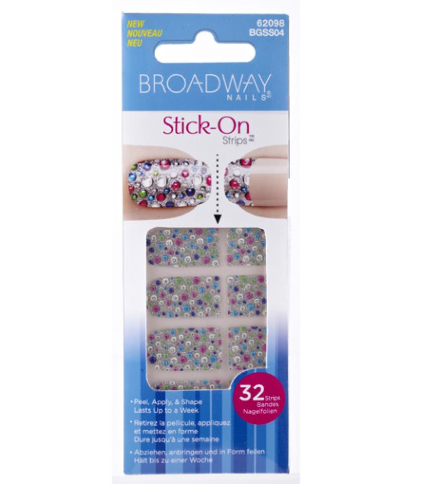 Für Funkelfinger: Nagelfolien von Broadway Nails, ca. 5 Euro (bei Kaufland)