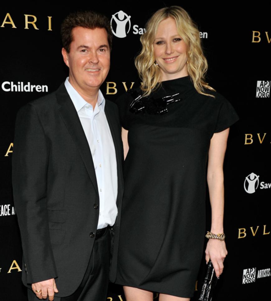 Musik- und Fernsehproduzent Simon Fuller kam gemeinsam mit Natalie Swanston