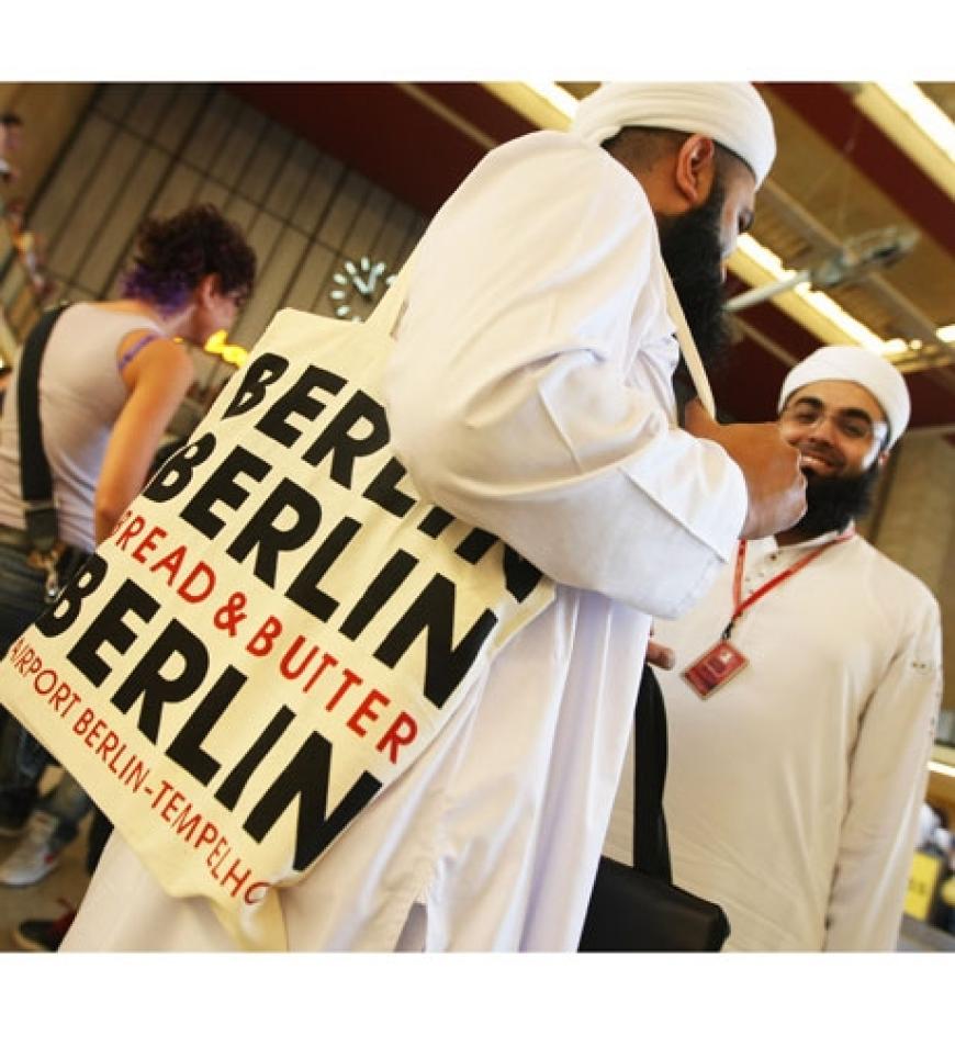 Die von den Gästen auch gerne gleich umgehängt werden