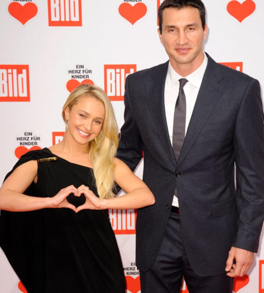 Hayden Panettiere und Wladimir Klitschko haben ein großes Herz für Kinder. Ob's bald auch selbst Nachwuchs gibt?