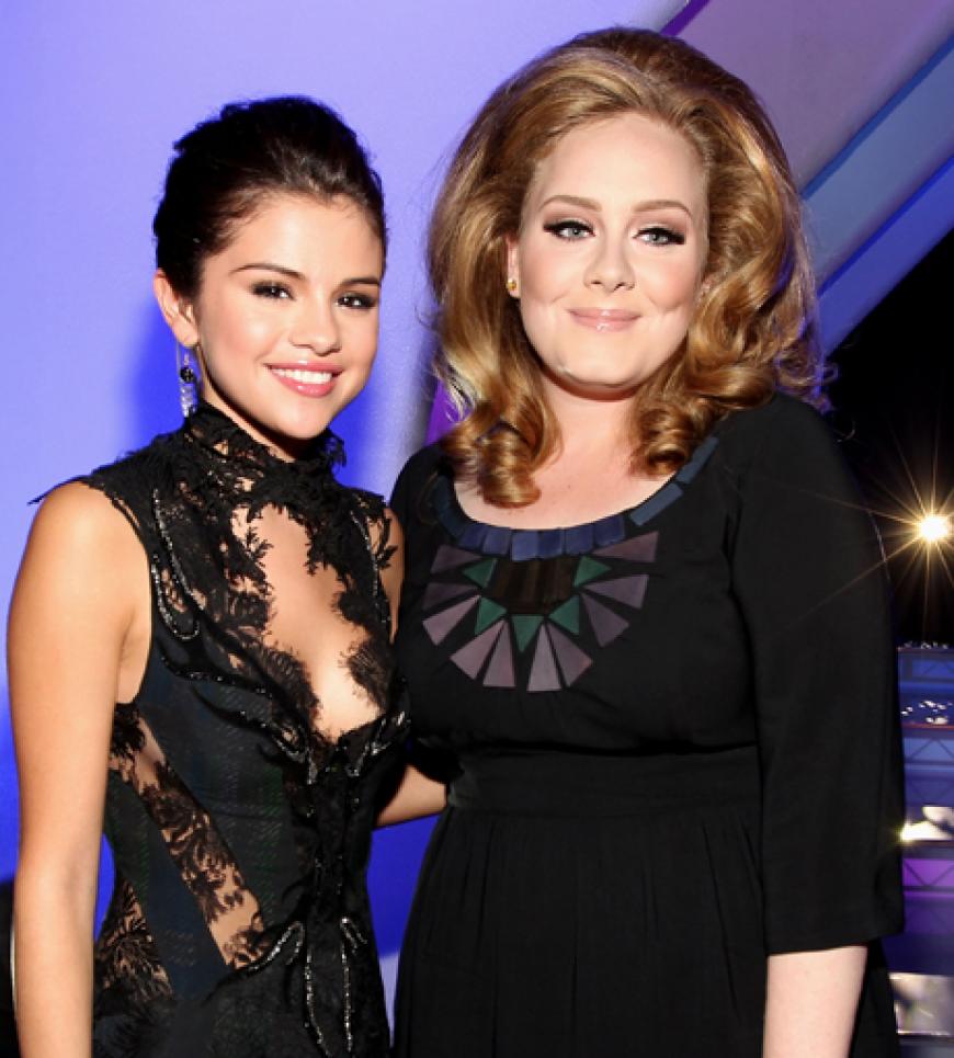 Selena Gomez und Adele posierten gemeinsam für ein Foto