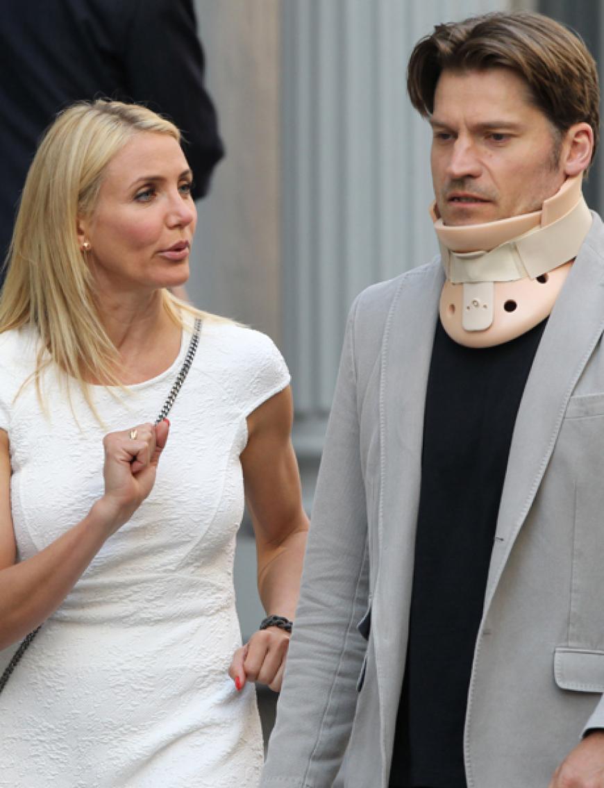 Bilder einer Beziehungskrise. Im Mittelpunkt: Cameron Diaz und Nikolaj Coster-Waldau. Doch Moment mal - sind die beiden etwa ein Paar?