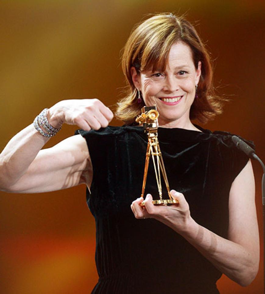 Sigourney Weaver erhielt die Kamera als beste Schauspielerin international
