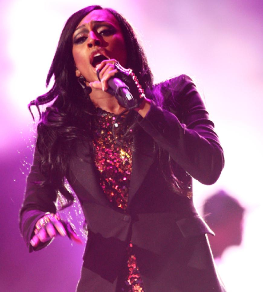 Rockte die Bühne wie kaum eine andere: Alexandra Burke
