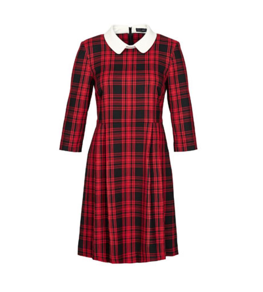 Punk und New-Wave ist trendy! Mit diesem süßen Karo-Kleidchen bereiten wir uns schon mal auf den Herbst vor, der schon bald vor der Tür steht... von Hallhuber, 99,95 Euro