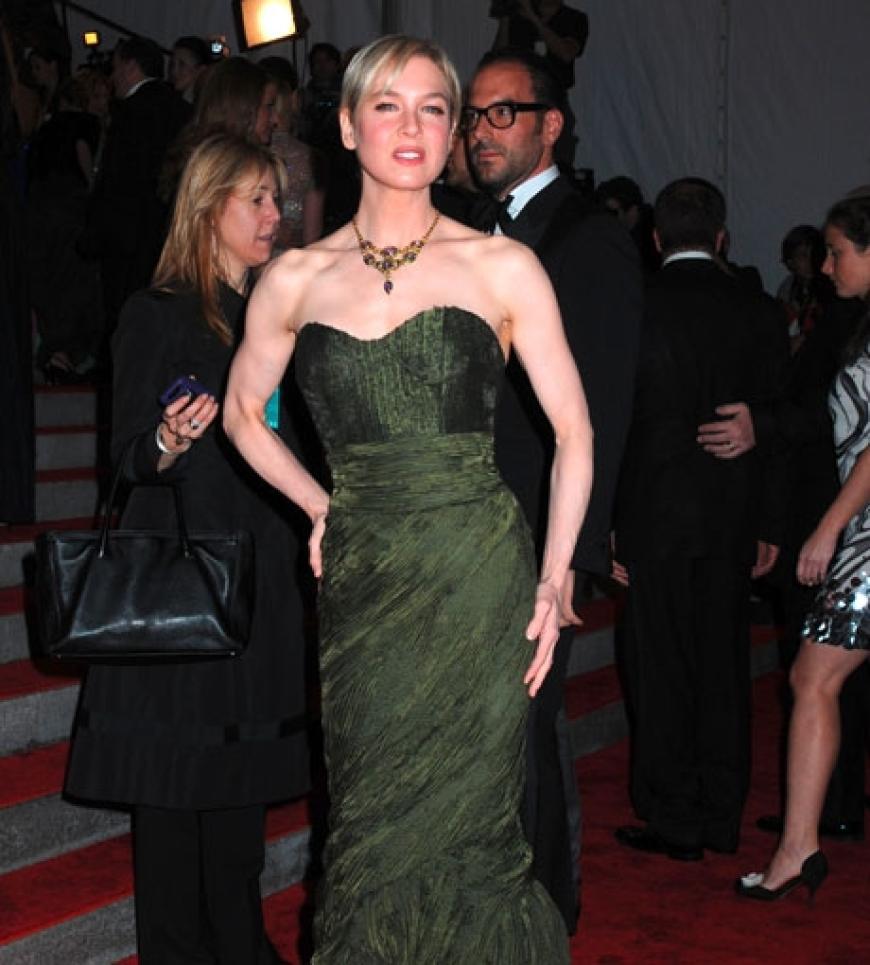 Renée Zellweger ist zwar frisch getrennt, aber bester Laune