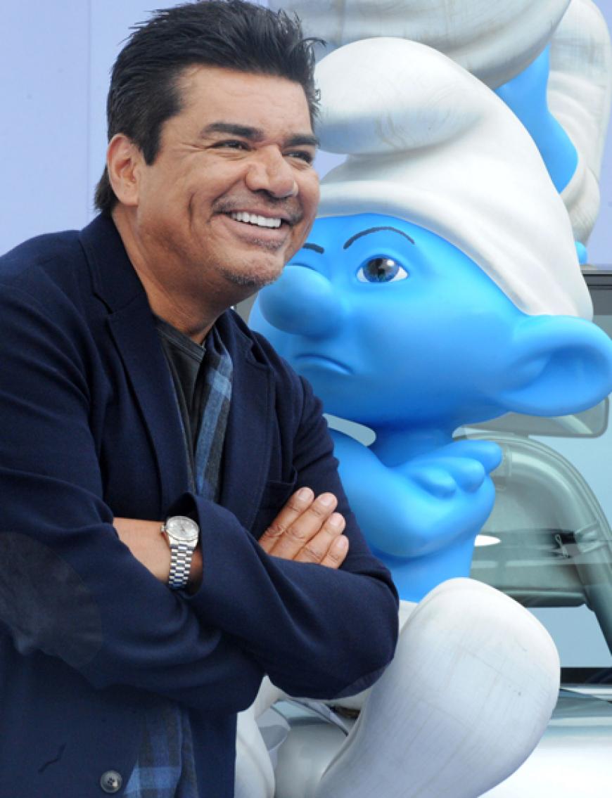 Schauspieler und Comedian George Lopez spricht den