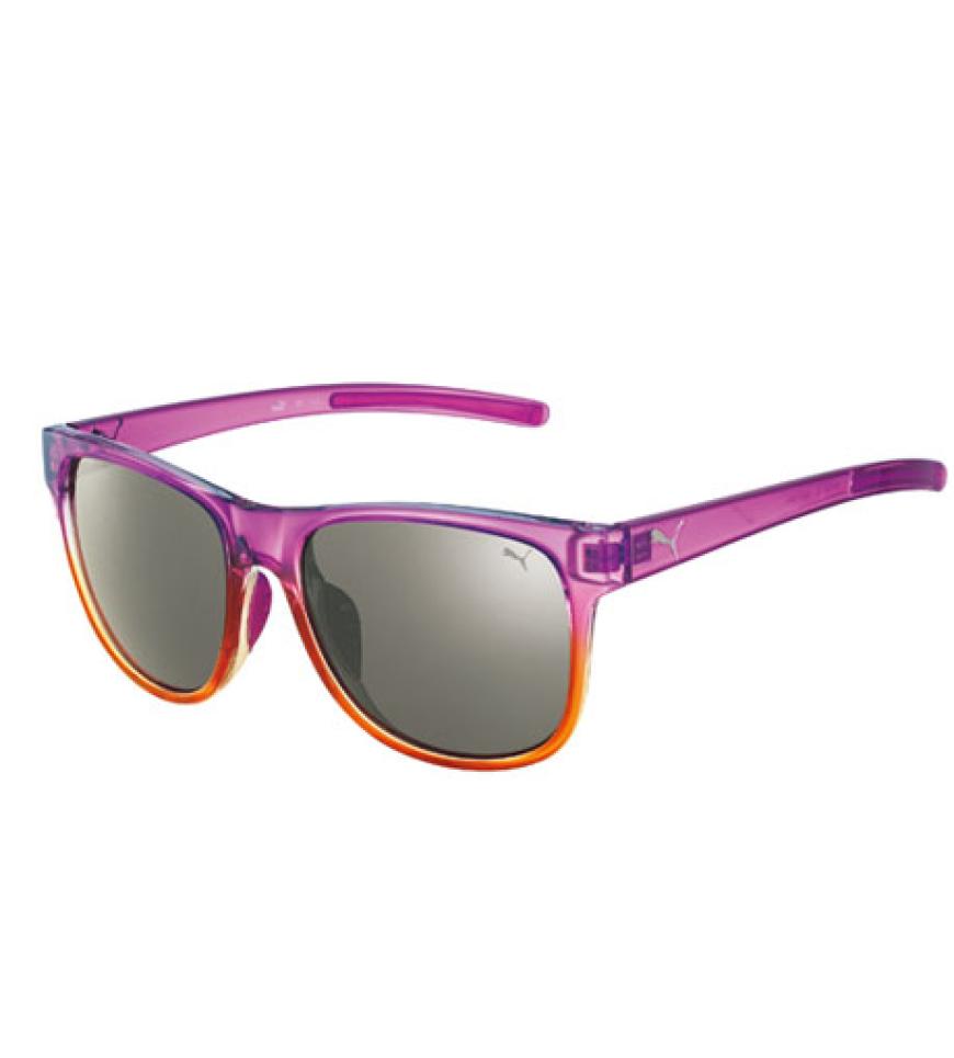 Zwei Trends zum Preis von einem? Kein Problem! Diese stylische Sonnenbrille vereint Farbverlauf und Colourblocking - und ist ab sofort unser täglicher Begleiter. Von Puma, ab 49 Euro