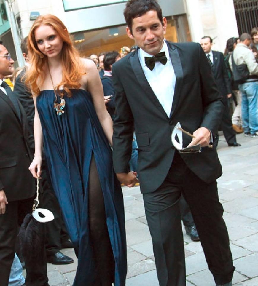 Model Lily Cole und Enrique Murciano ließen sich die Luxus-Hochzeit in Venedig nicht entgehen