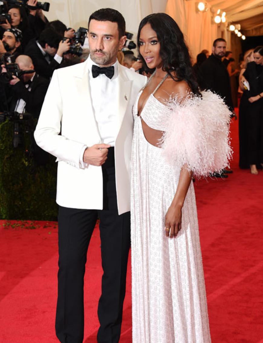 Der Designer und seine Muse: Riccardo Tisci und Naomi Campbell