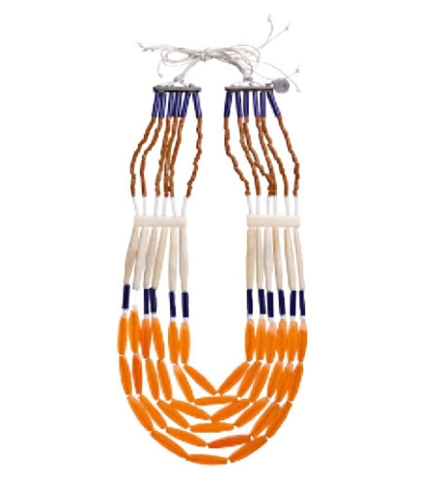 Perlenkette im Ethno-Look von By Malene Birger, ca. 140 Euro