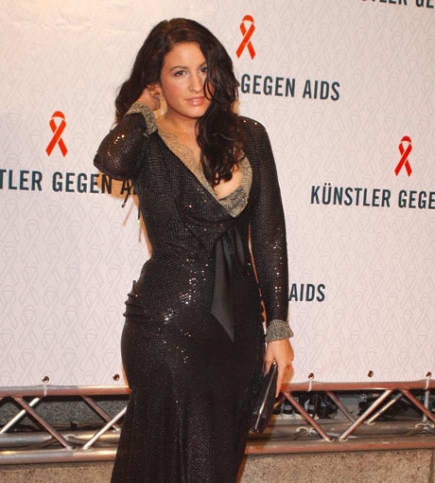 Minu Barati-Fischer war mal wieder solo in Berlin unterwegs. Ehemann Joschka blieb zu Hause