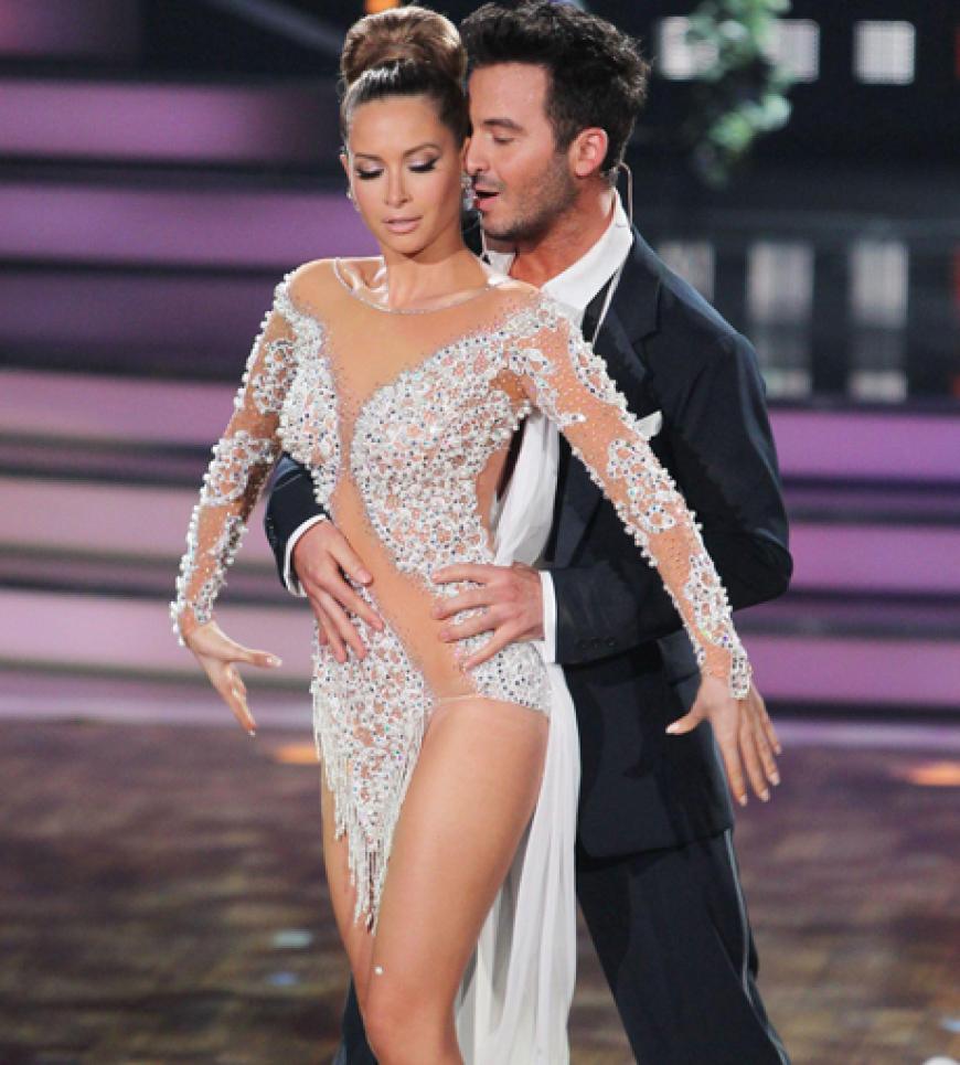 Mandy Capristo und Stefano Terrazzino tanzten eine Rumba zu dem Song