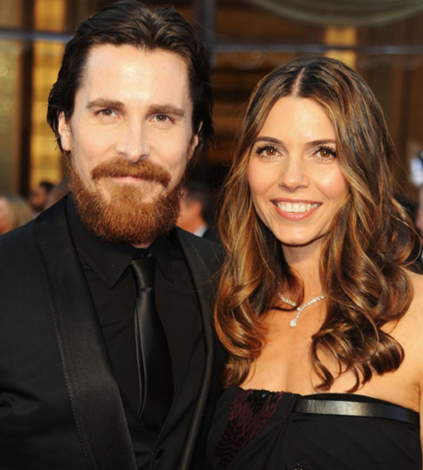 Christian Bale fieberte gemeinsam mit Ehefrau Sibi der Verleihung entgegen