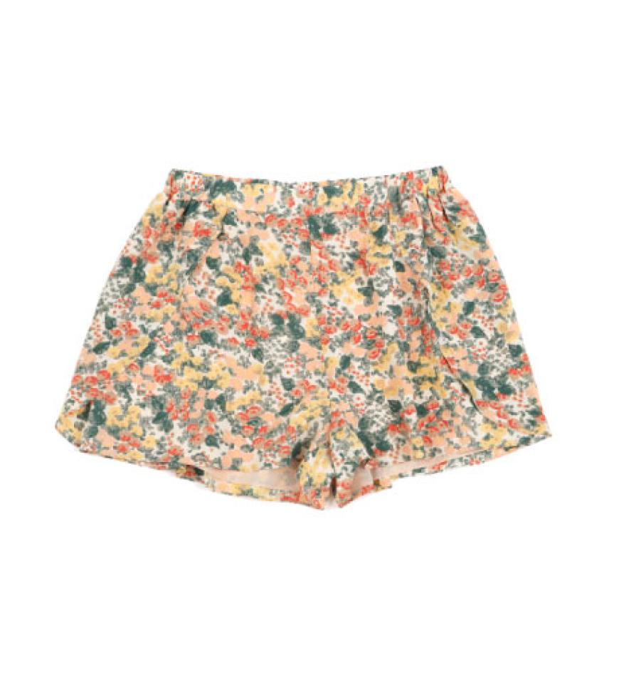 Shorts mit buntem Blumendruck von Comptoir des Cotonniers, ca. 100 Euro