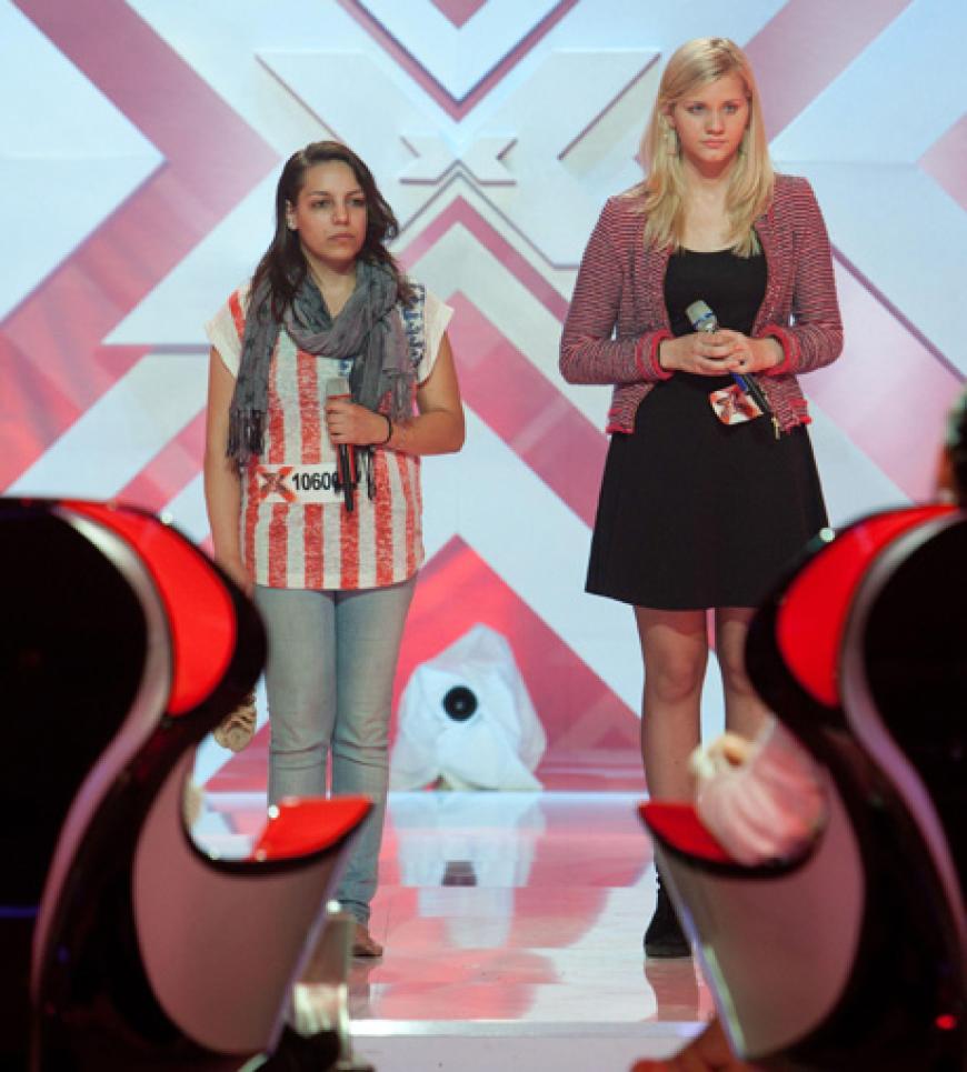Ebenso wie Melissa Heiduk (re.). Emily Fröhling ist leider raus