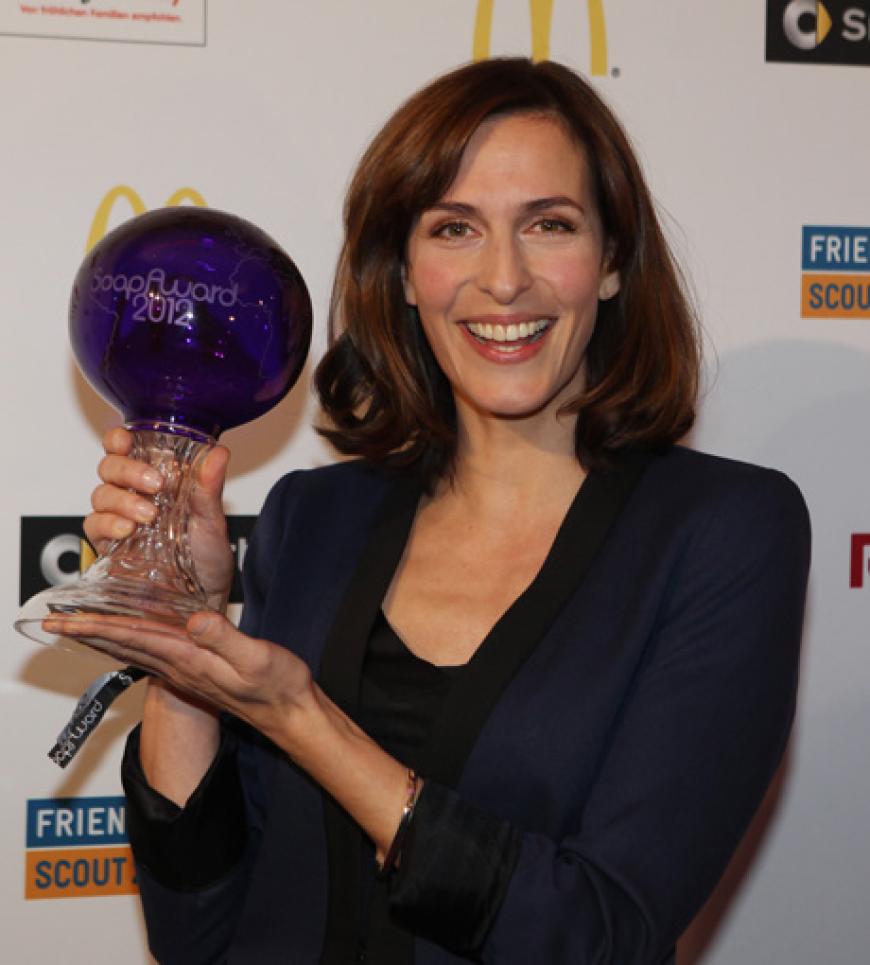Schauspielerin Ulrike Frank nahm den Preis in der Kategorie