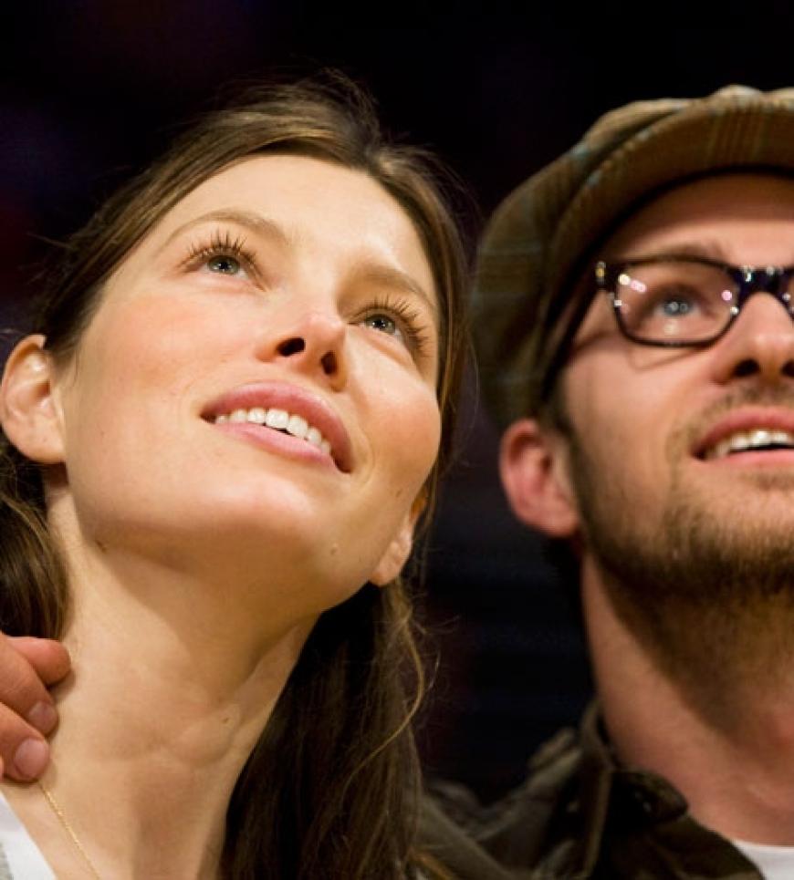 Verliebtes Paar: Justin Timberlake und Langzeitfreundin Jessica Biel