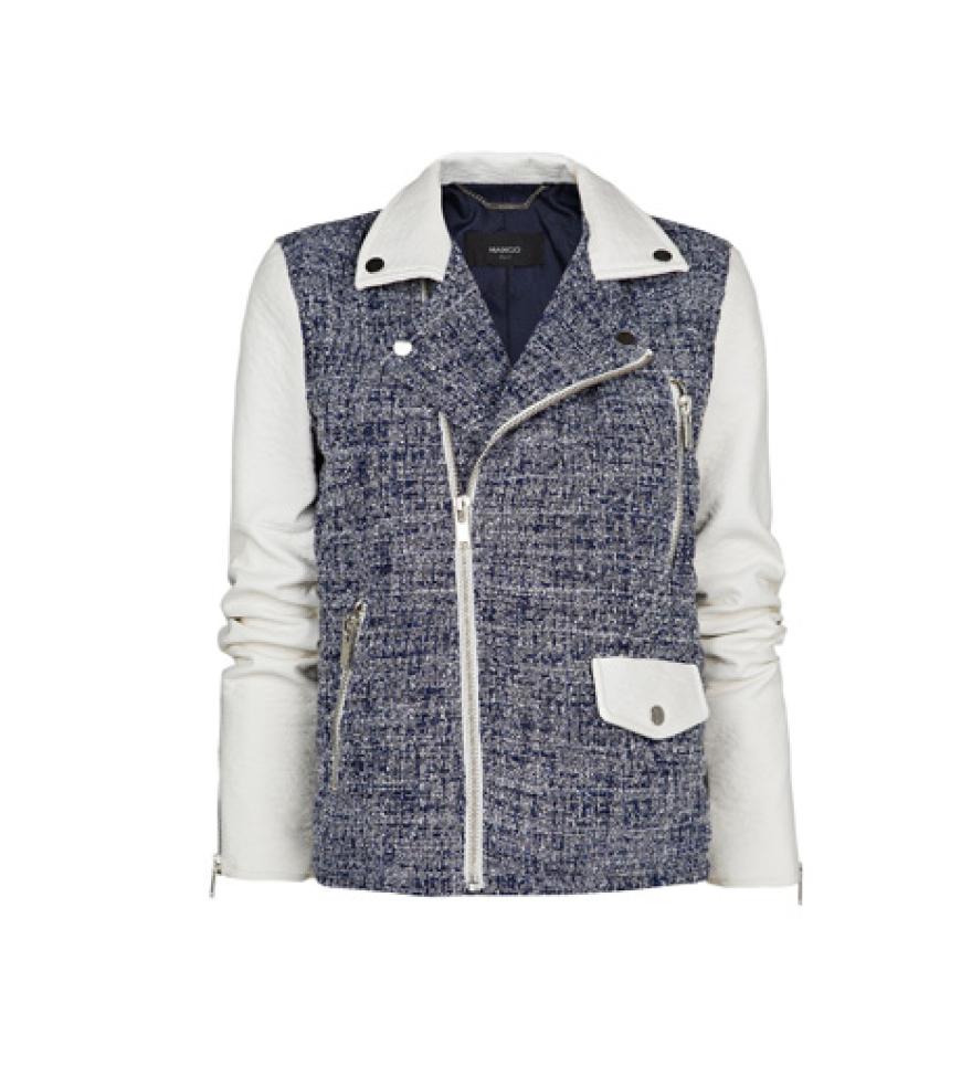 Like Coco: Bikerjacke über mango.com, ca. 45 Euro