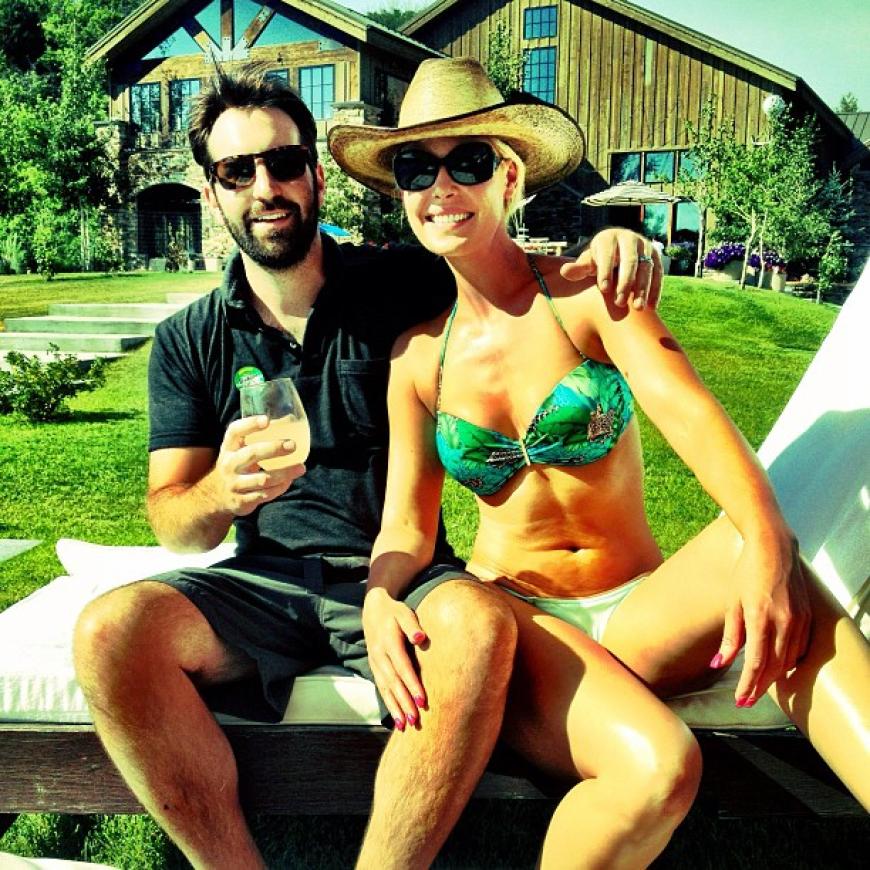 Katherine Heigl grüßt aus dem Urlaub und postete diesen ganz privaten Schnappschuss mit ihrem Ehemann