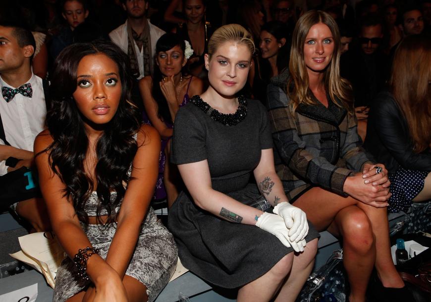 Plätze in der Frontrow bei Charlotte Ronson: Kelly Osbourne und Nicky Hilton