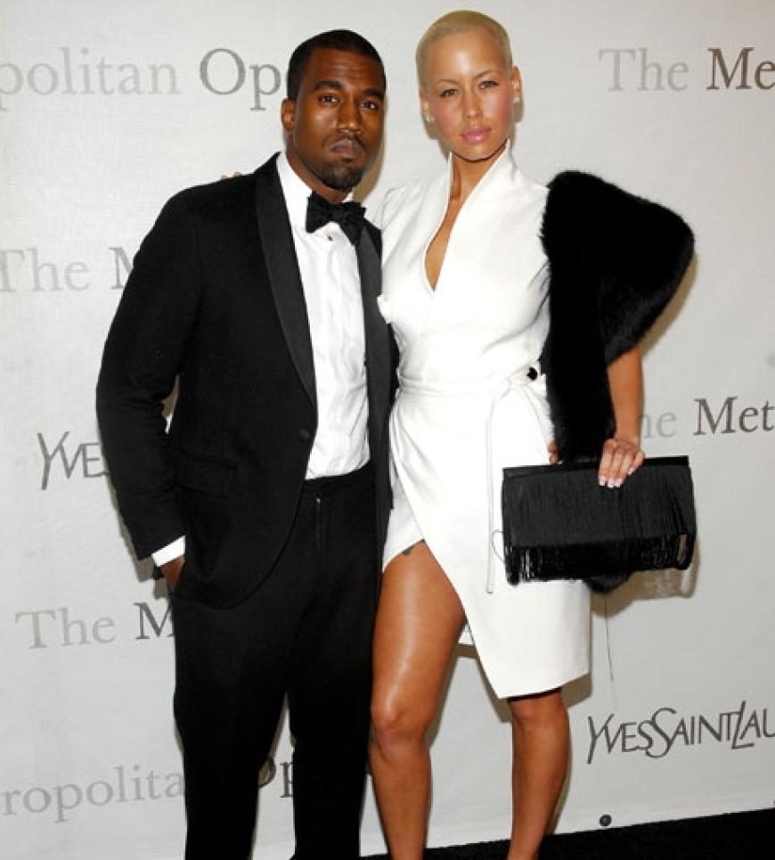 Rapper Kanye West und Model Amber Rose stehen nun öffentlich zu ihrer Beziehung
