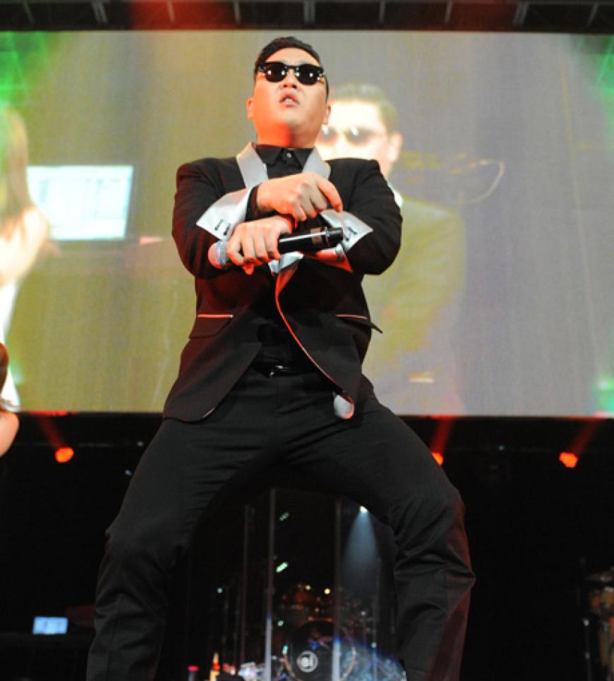 Psy feierte im Jahr 2012 seinen größten musikalischen Erfolg. Mit seinem