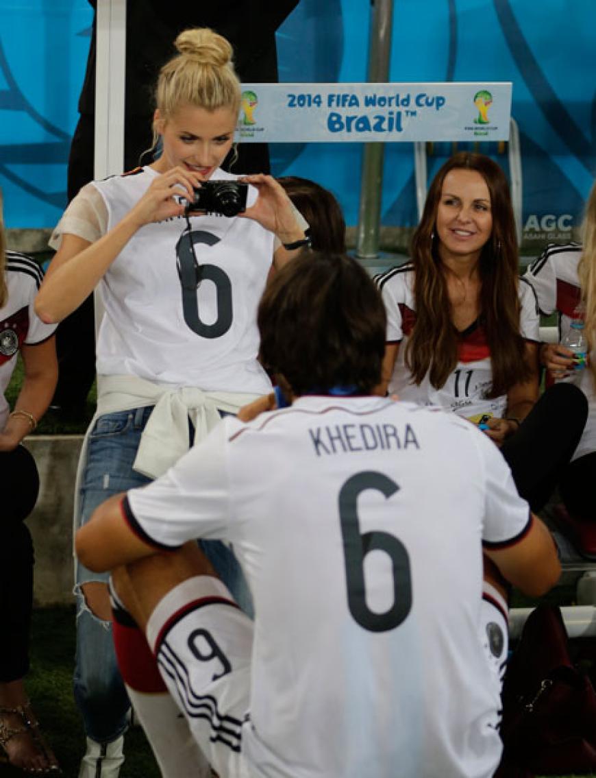 Foto-Time! Lena lichtet ihren Sami ab...