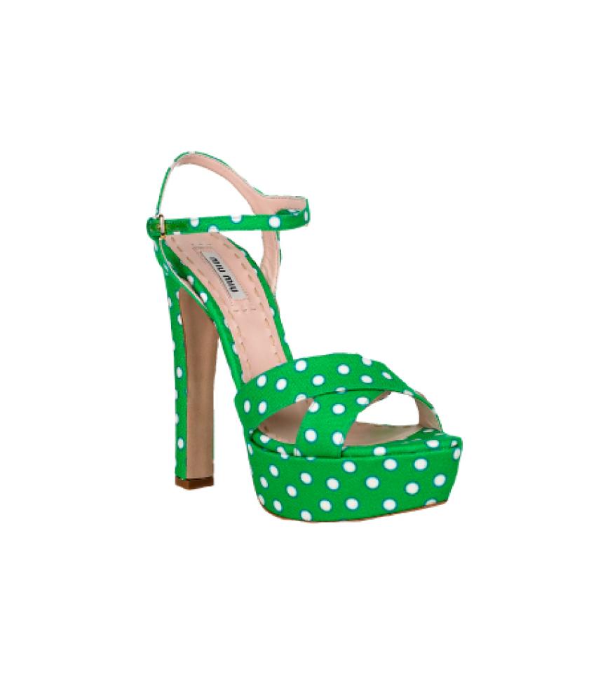 Sandalen von Miu Miu über net-a-porter.com, ca. 340 Euro