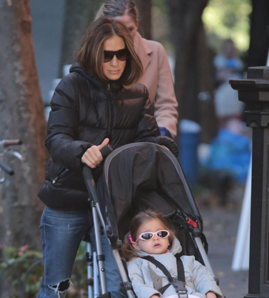 Sarah Jessica Parker unterwegs mit ihren Kindern in New York