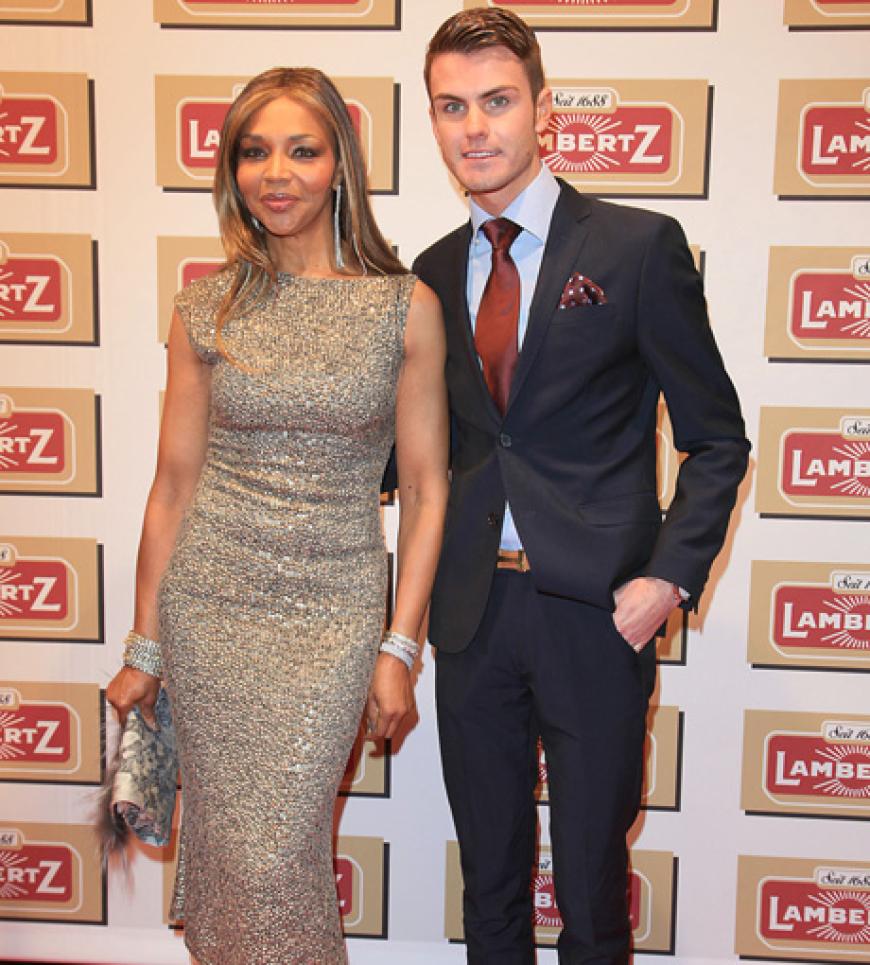 Paul Henry Duval und die Mutter von Naomi Campbell, ValerieCampbell