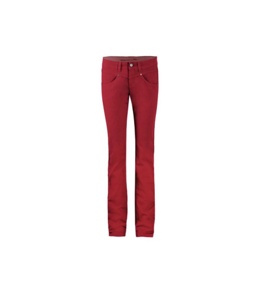 Karminrote Signale können wir mit der Jeans von s.Oliver Selection für ca. 80 Euro senden