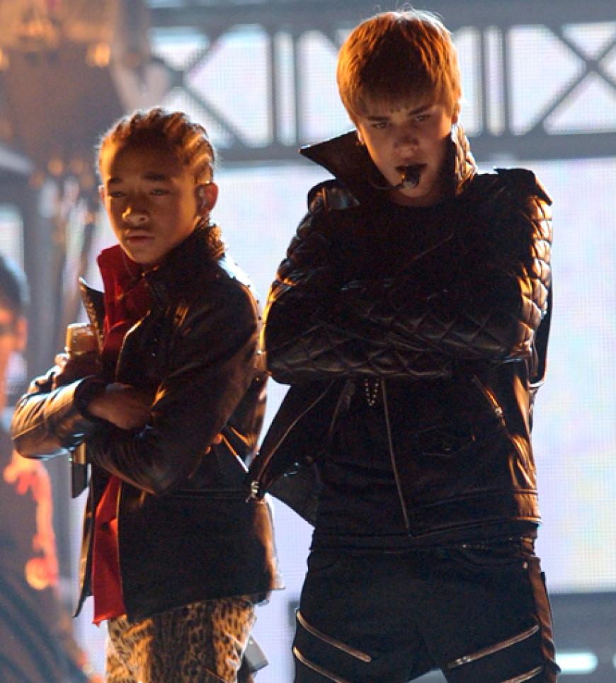Sorgten für den größten Kreischalarm: Jaden Smith und Justin Bieber rockten gemeinsam die Bühne