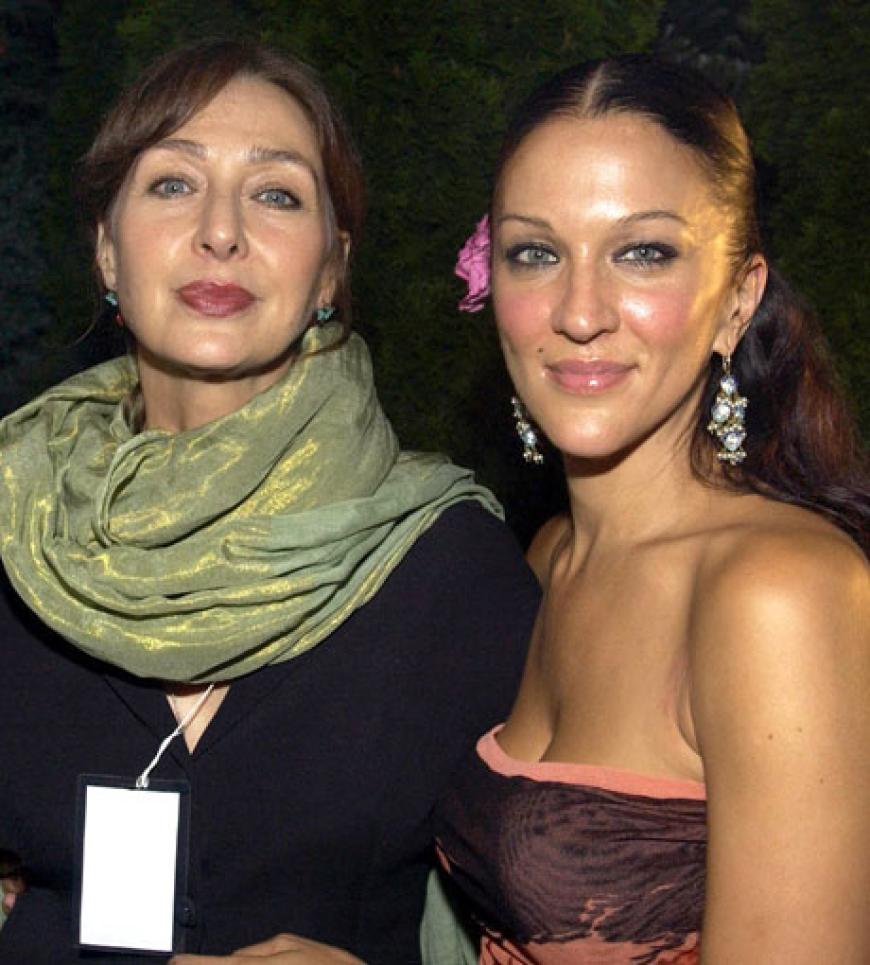Die schöne Allegra mit Mutter Christine Kaufmann im Jahr 2002