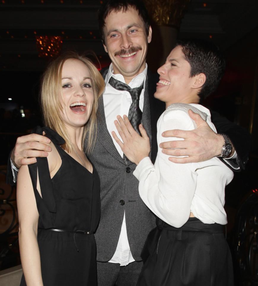 Friederike Kempter, Marc Hosemann und Jasmin Gerat 