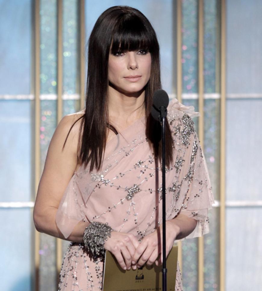 Sandra Bullock durfte auf der Bühne einen Preis übergeben