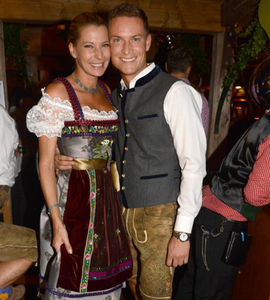 DJane Giulia Siegel und ihr Freund Frank Büchtmann