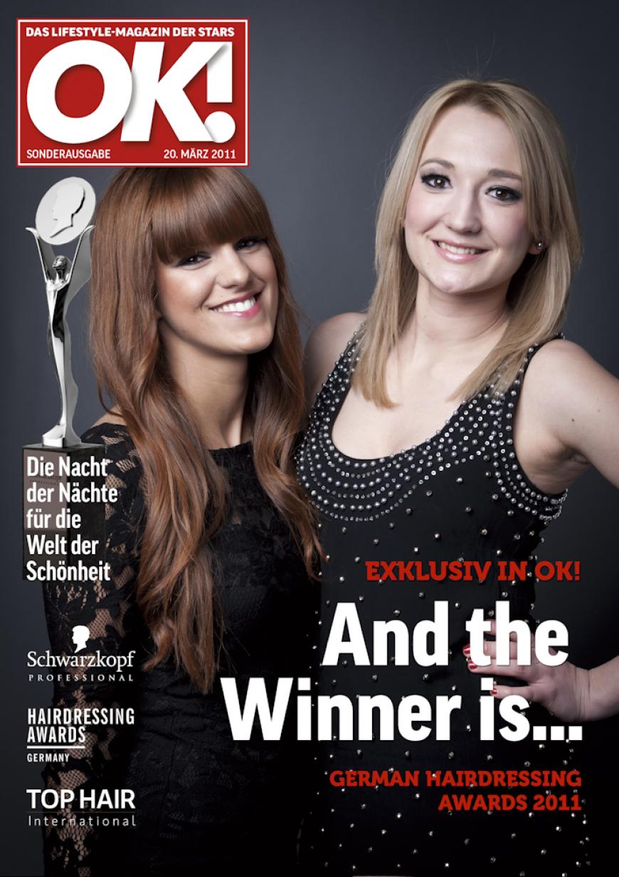 Einmal im Leben das Cover der OK! zieren! Für die Gäste des „German Hairdressing Award 2012“ wurde dieses Traum Wirklichkeit. Jeder Gast des Gala-Abends konnte an einem persönlichen OK! Fotoshooting teilnehmen - und die tollen Ergebnisse sehen Sie hier! Viel Spaß beim Durchklicken!