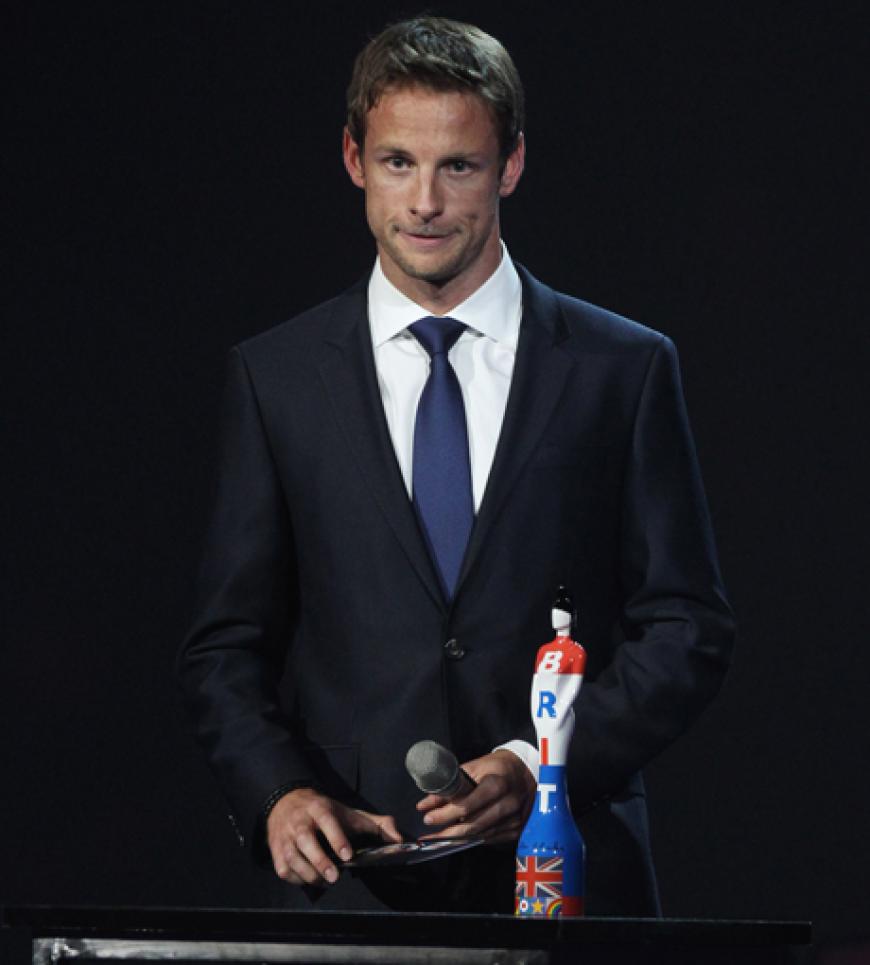 Formel 1-Pilot Jenson Button wurde eine große Ehre zuteil. Er durfte eine Laudatio für einen echten Superstar halten ...